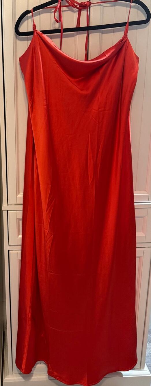 Old Navy The Occasion by Old Navy Satin Cowl Maxi Dress Sz XL NWT